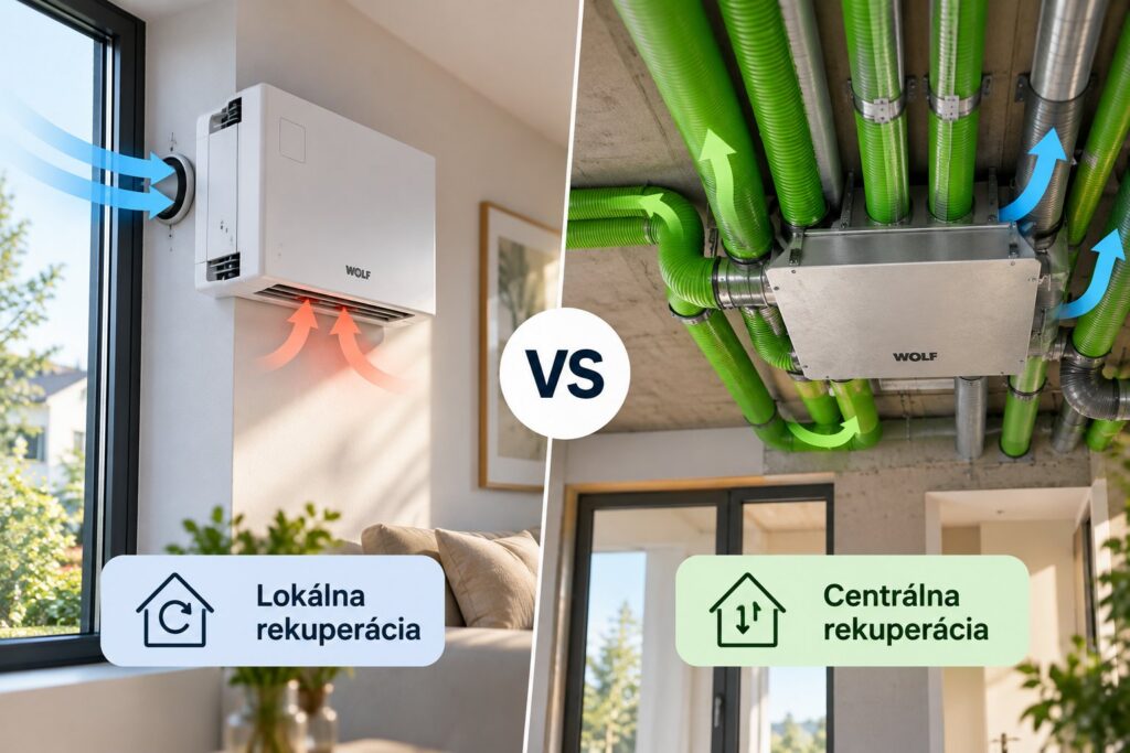 Lokálna vs. centrálna rekuperácia – ktorú zvoliť?